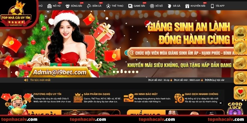 I9bet là top nhà cái uy tín bạn nên thử